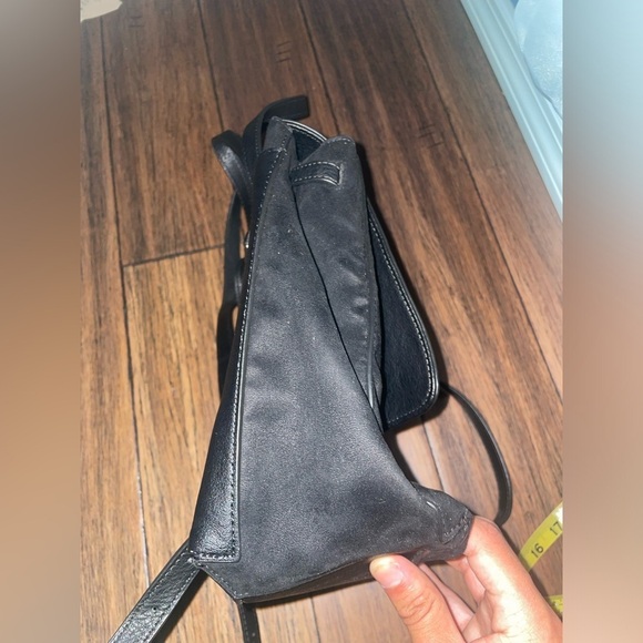 Backpack 🖤lightweight Black purse vegan leather travel backpack purse - Picture 7 of 14